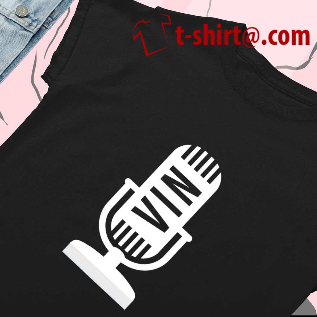 Vin Scully Microphone T-shirt Vin Scully Shirts Vin Scully 