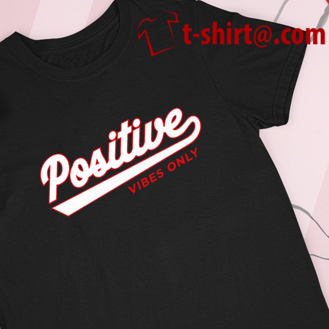 Positive vibes only football 2022 T-shirt