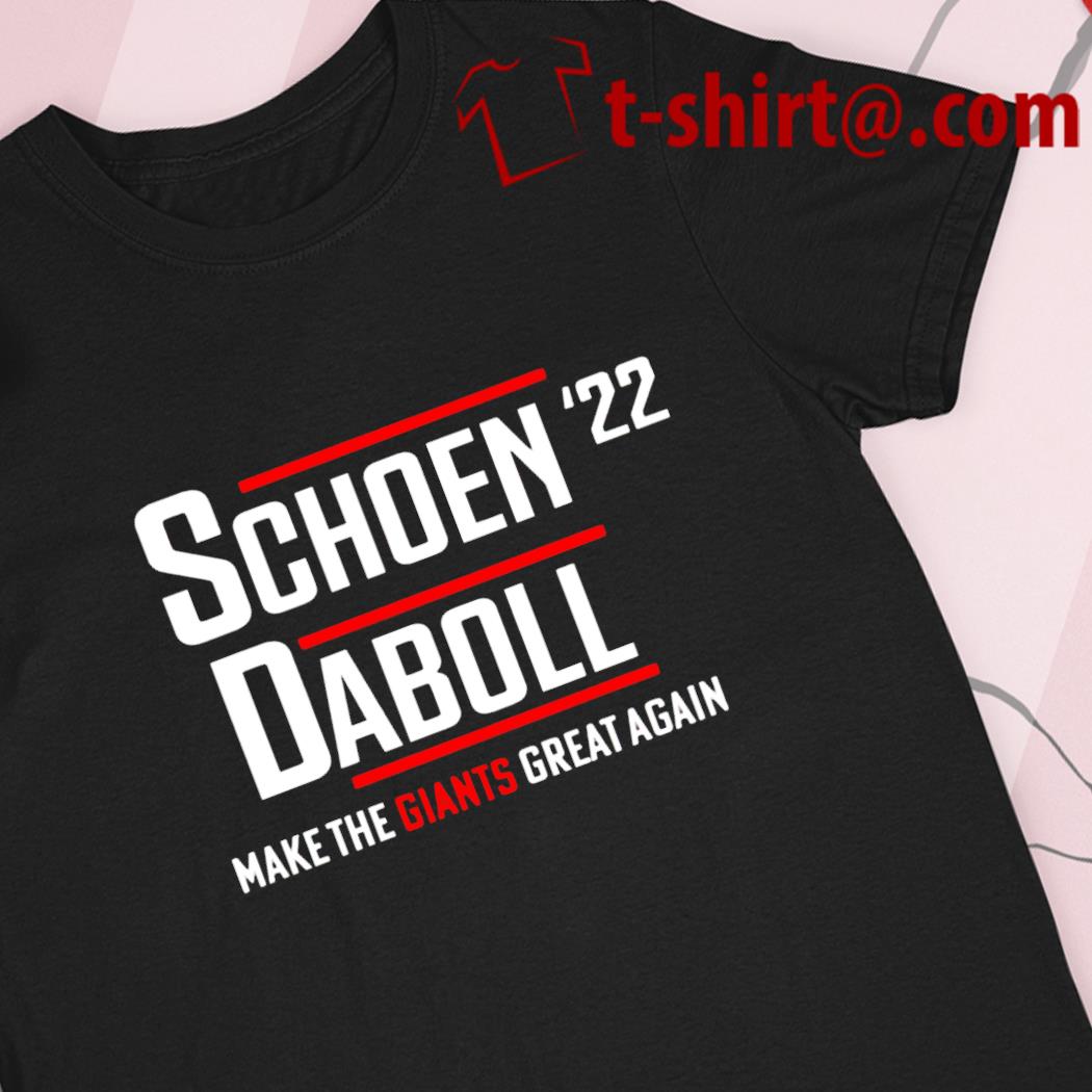 Schoen Daboll '22 make the giants great again 2022 T-shirt