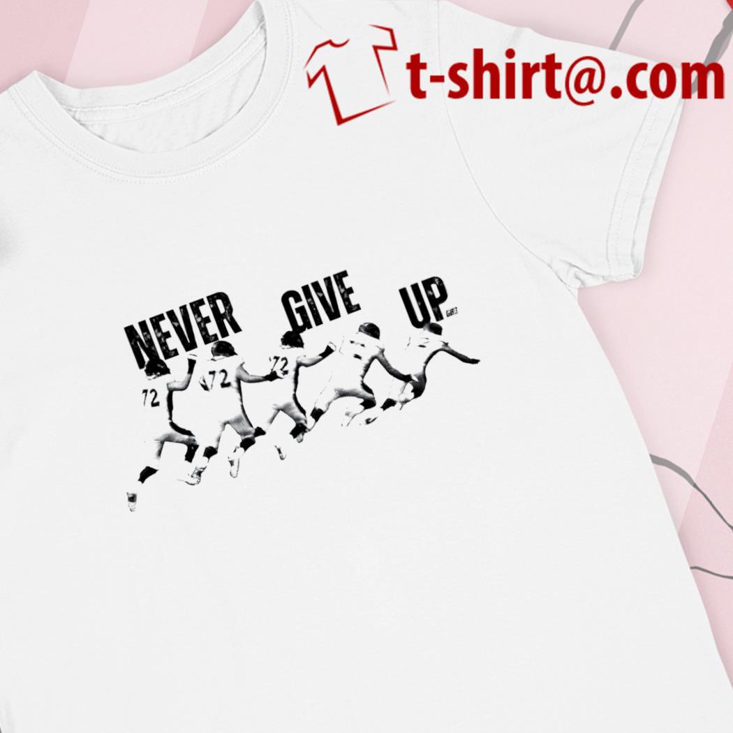 Garett Bolles 72 Official Shop Garett Bolles Never Give Up T Shirt