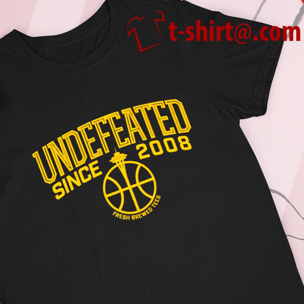 Undefeated since 2008 logo T-shirt