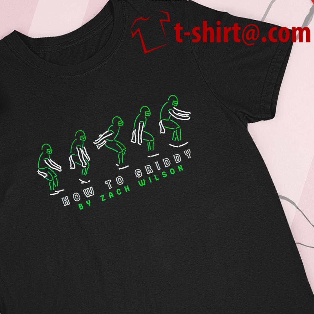 Zach Wilson New York Jets football how to griddy by Zach Wilson 2022 T-shirt