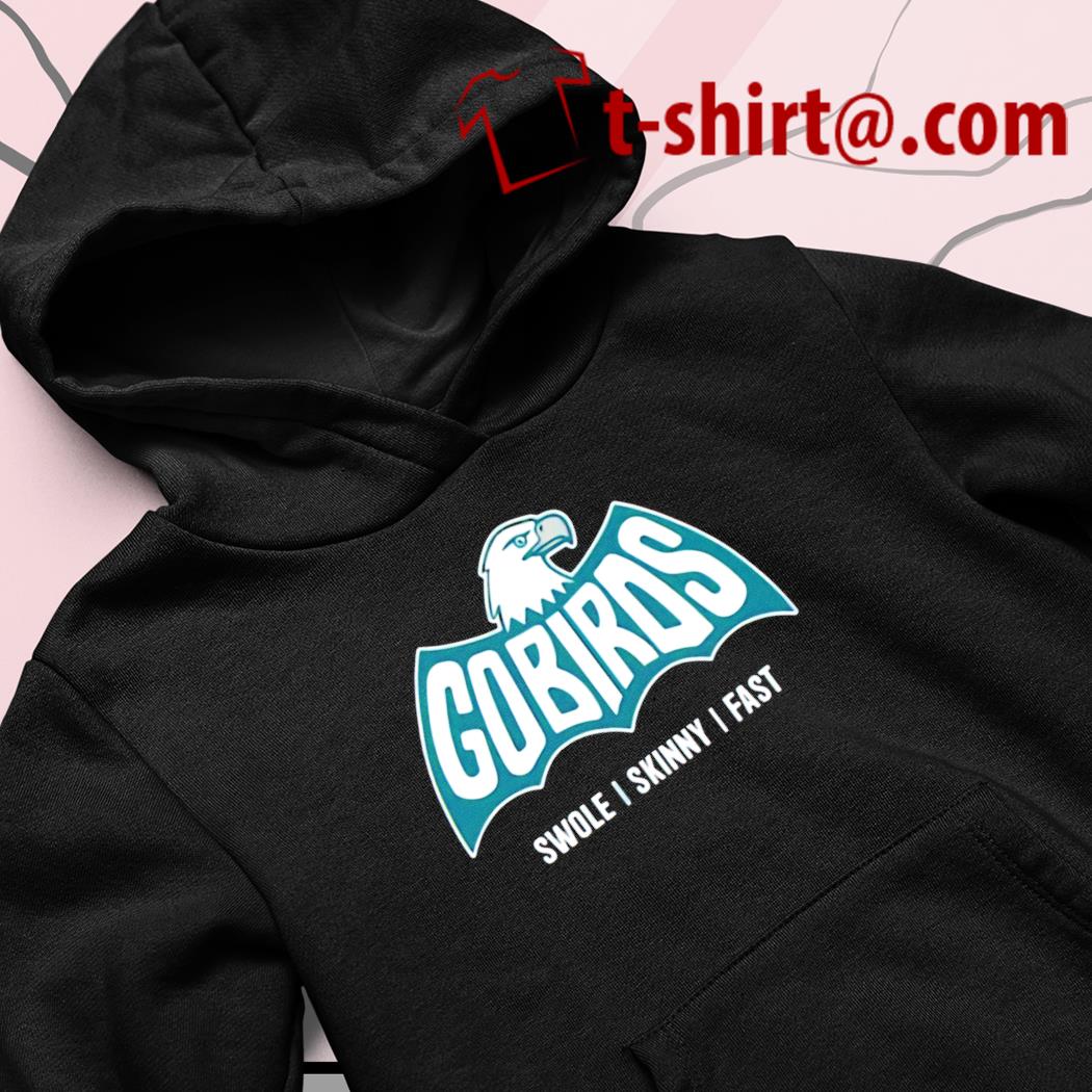 Gobirds Eagles batman logo shirt, hoodie, sweater, long sleeve and tank top