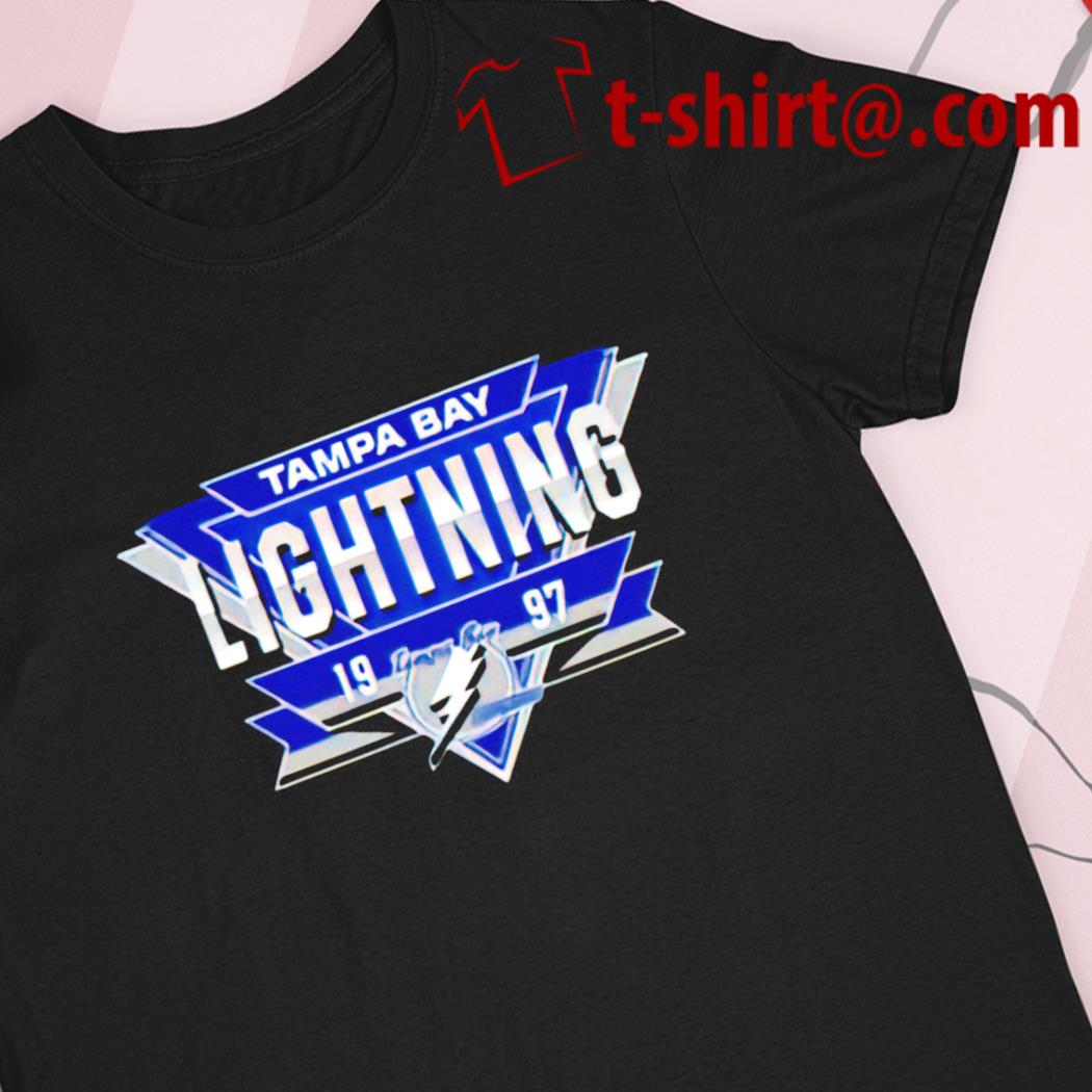 Tampa Bay Lightning 1997 logo T-shirt