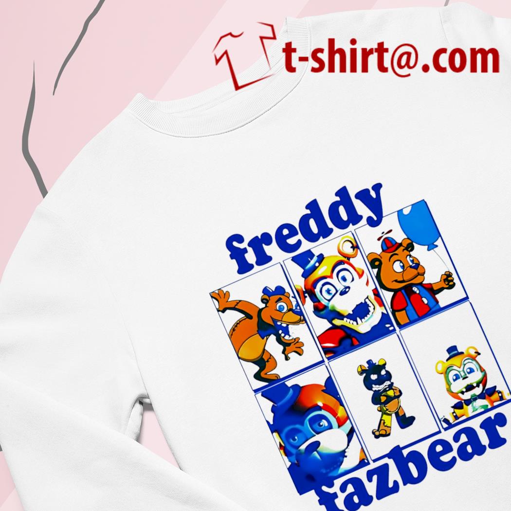 Freddy Fazbear characters funny T-shirt, hoodie, sweater, long sleeve and  tank top