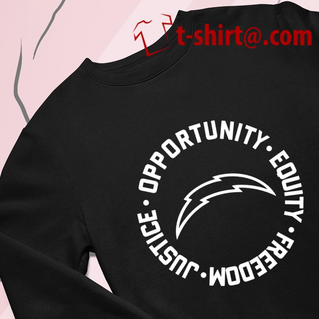 Justice Opportunity Equity Freedom shirt, hoodie, sweatshirt and tank top