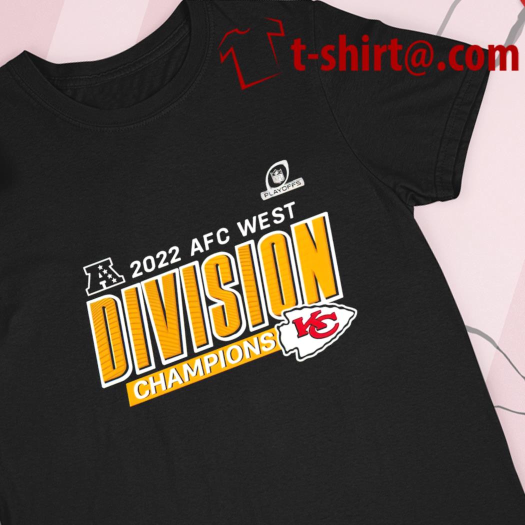 KC Chiefs 2022 AFC West Division Champions T-Shirt, hoodie