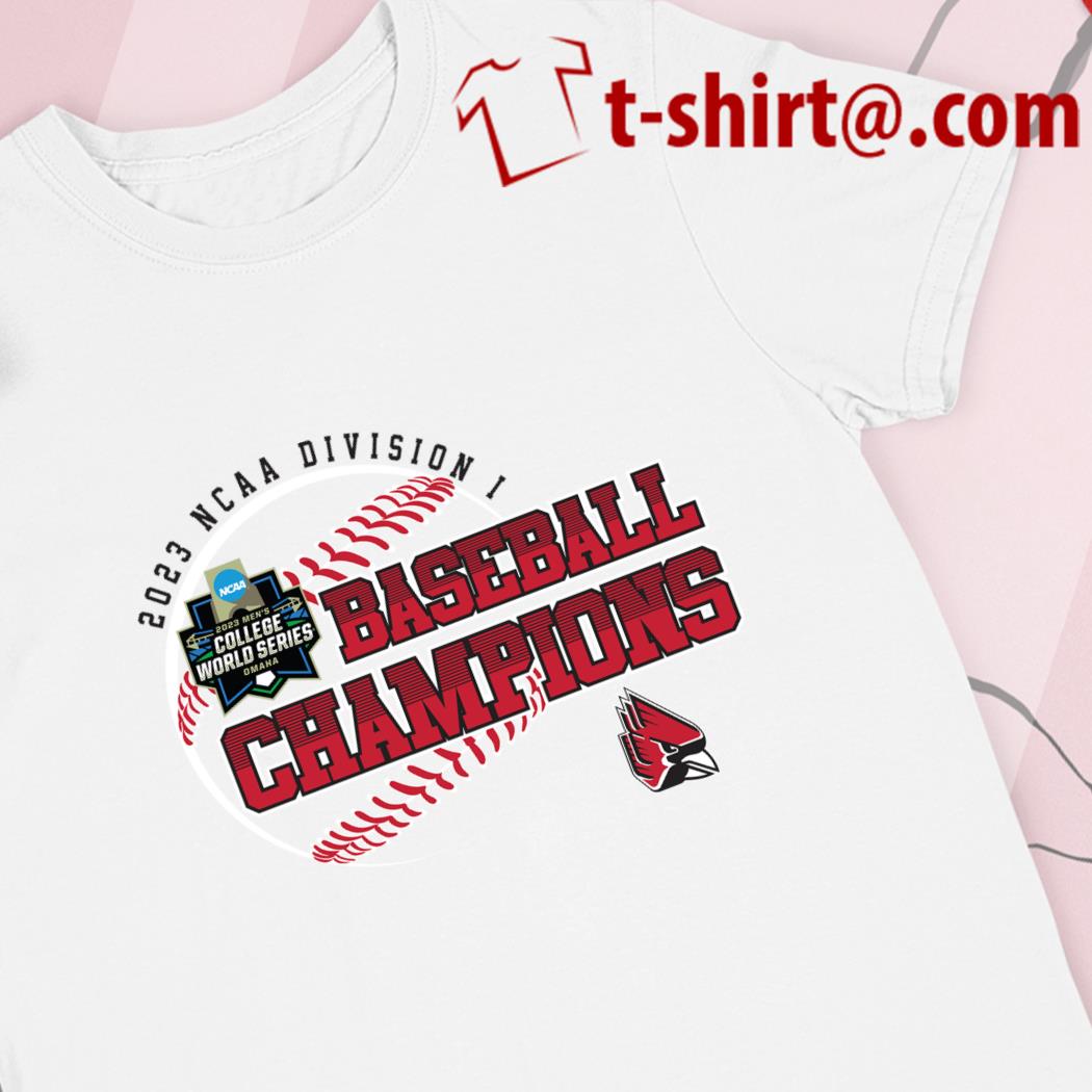 Youth Champion Gray Ball State Cardinals Jersey T-Shirt