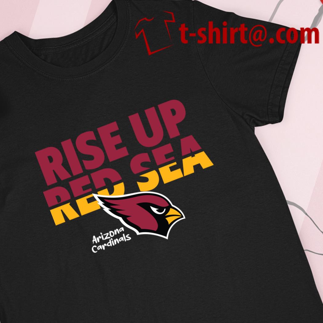 Arizona Glitter Print T-shirt Cardinals Glitter Print 