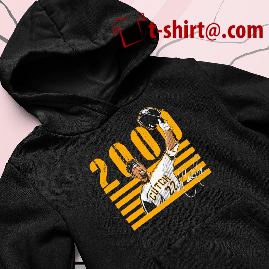 Funny andrew Mccutchen 22 Pittsburgh Pirates baseball 2000 hits signature  2023 T-shirt, hoodie, sweater, long sleeve and tank top