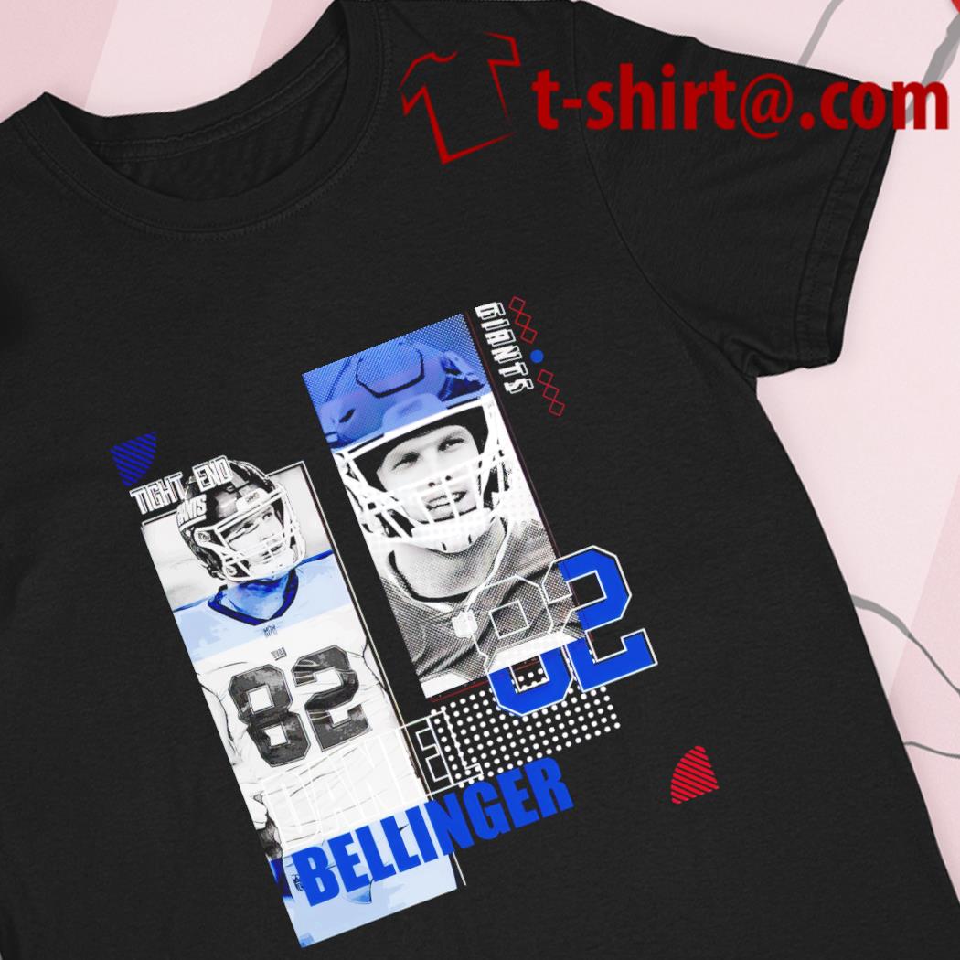 Nice daniel Bellinger 82 New York Giants football poster 2023 T-shirt,  hoodie, sweater, long sleeve and tank top