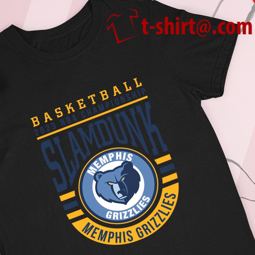 Official 2023 championship slamdunk memphis grizzlies basketball logo shirt,  hoodie, sweater, long sleeve and tank top