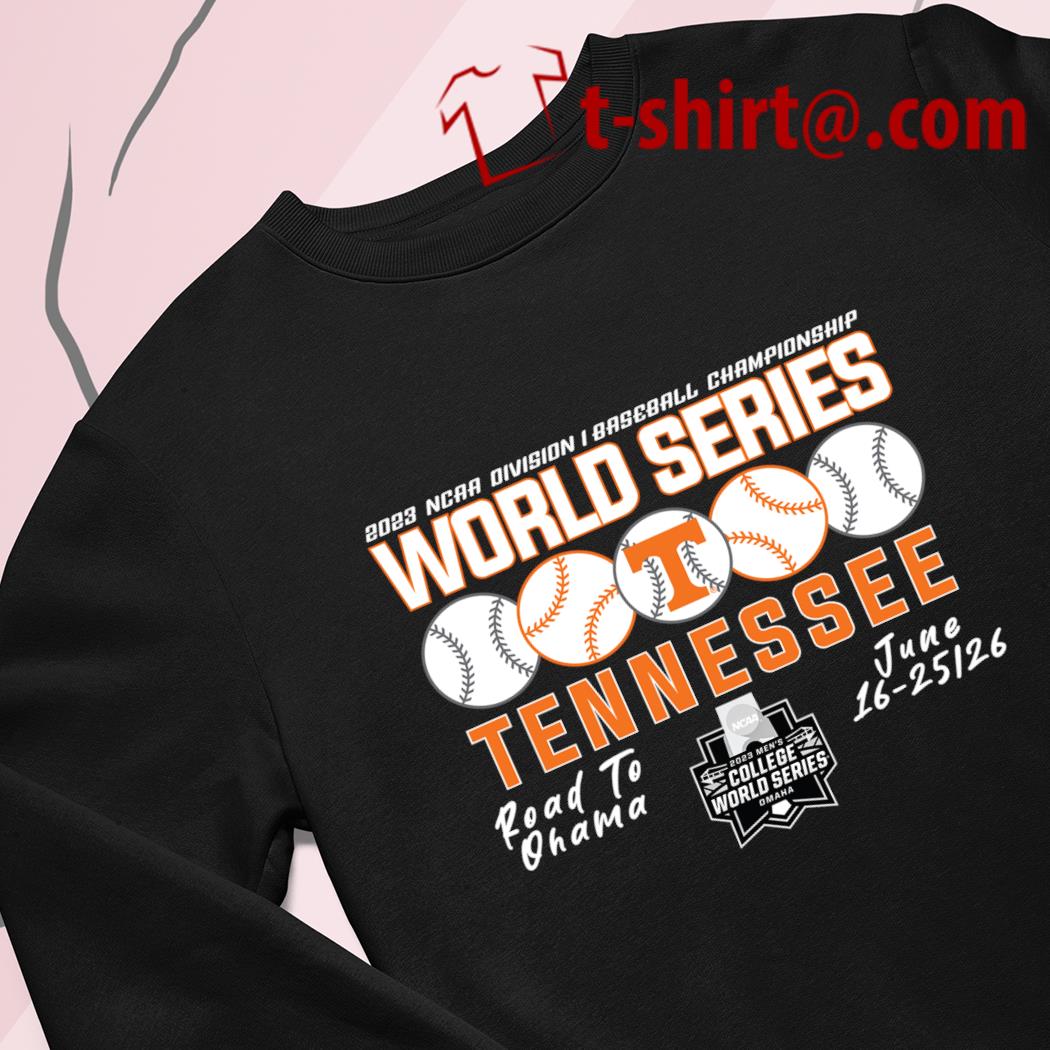 NCAA Men's College World Series Tennesse logo shirt, hoodie