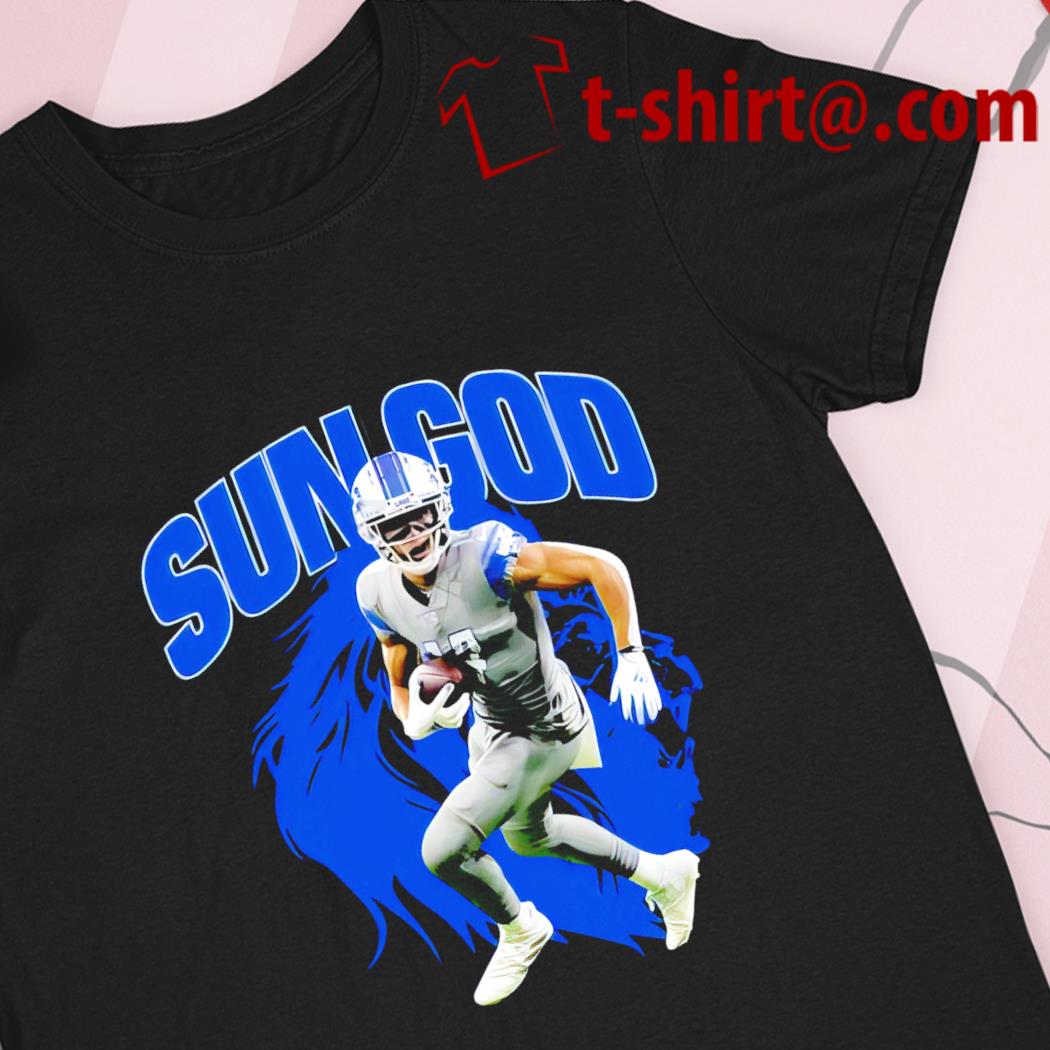 Official Detroit Lions Amon Ra Sun God 2023 Shirt, hoodie, sweater, long  sleeve and tank top