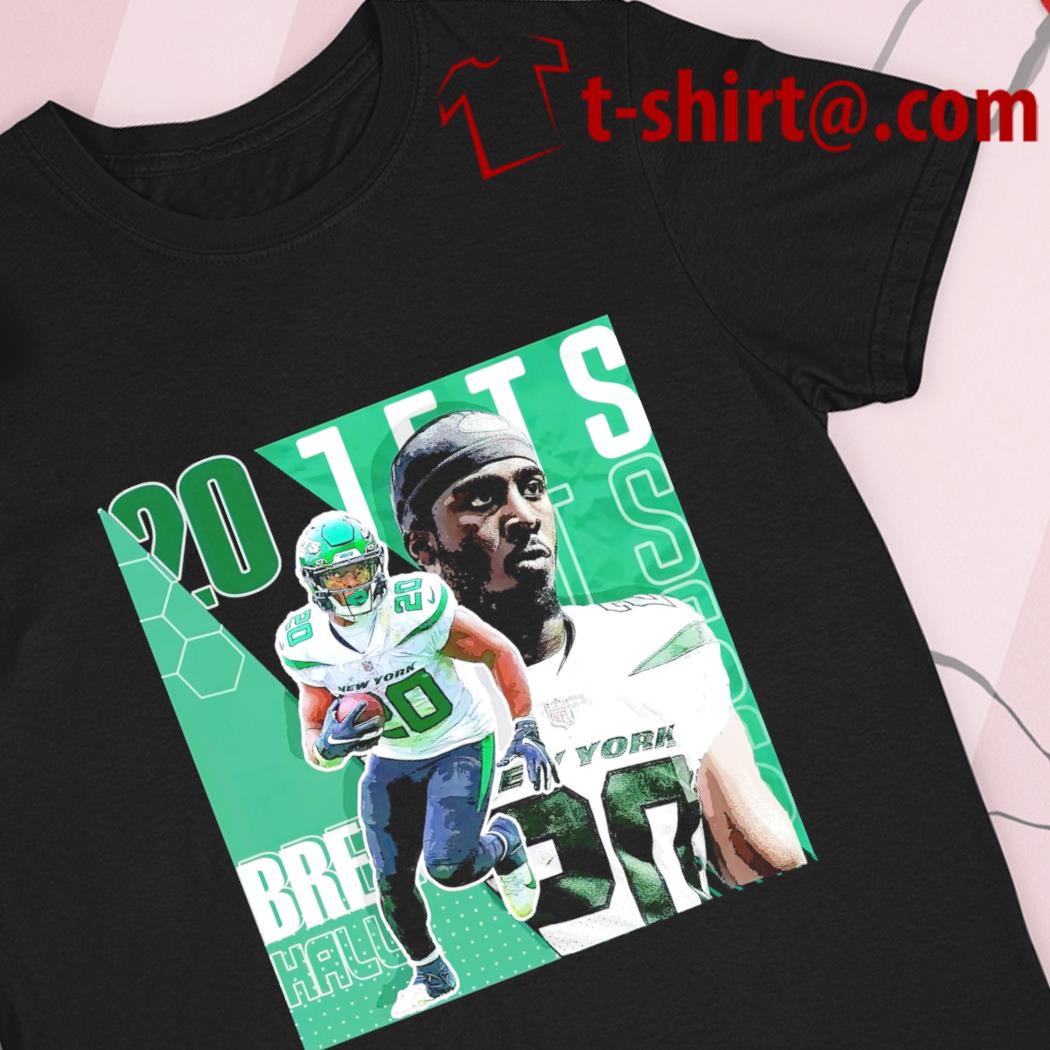 Awesome breece Hall 20 New York Jets football player poster shirt, hoodie,  sweater, long sleeve and tank top