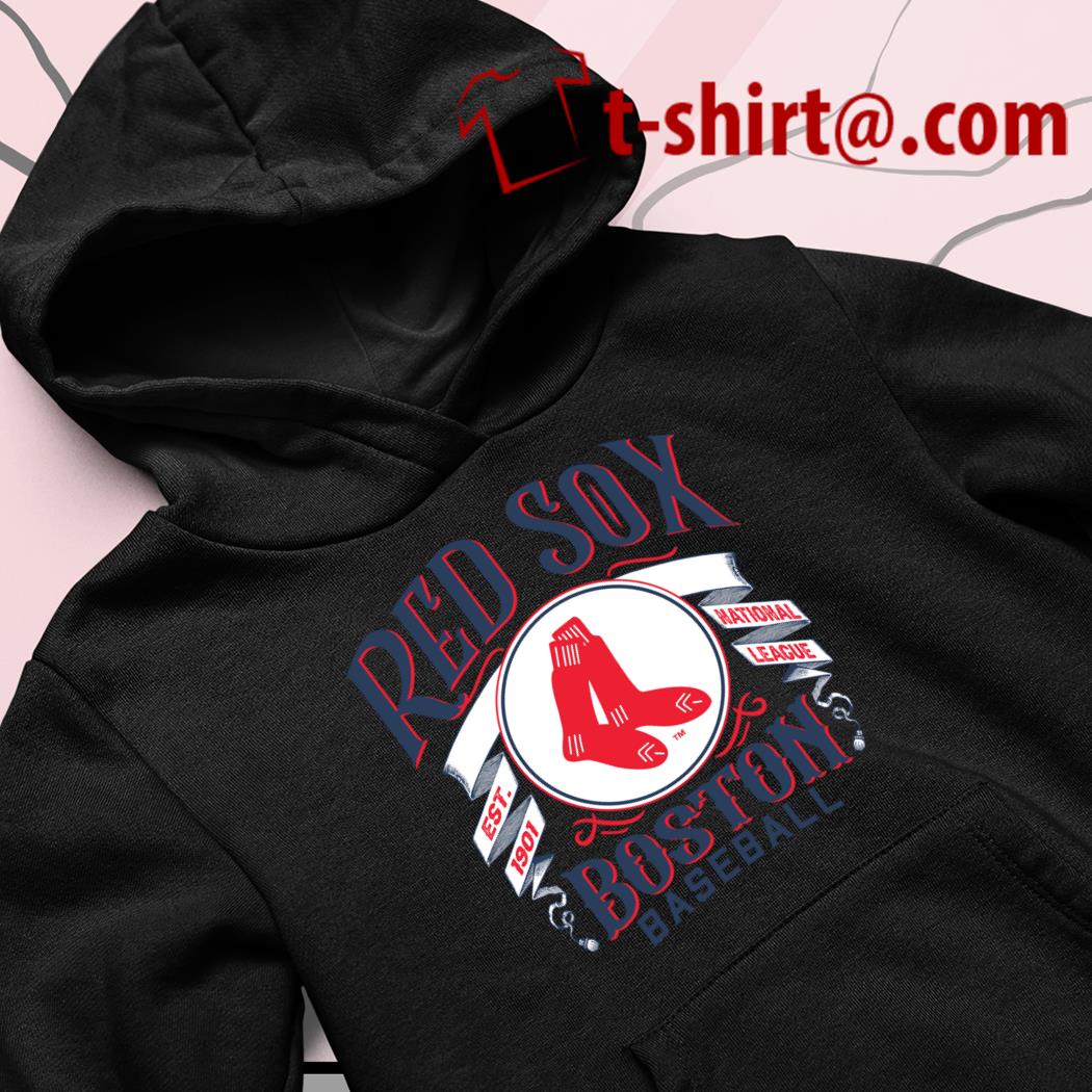 Best boston Red Sox baseball est. 1901 national league logo shirt, hoodie,  sweater, long sleeve and tank top