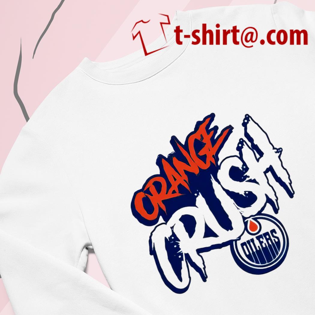 Best edmonton Oilers hockey orange crush logo shirt, hoodie