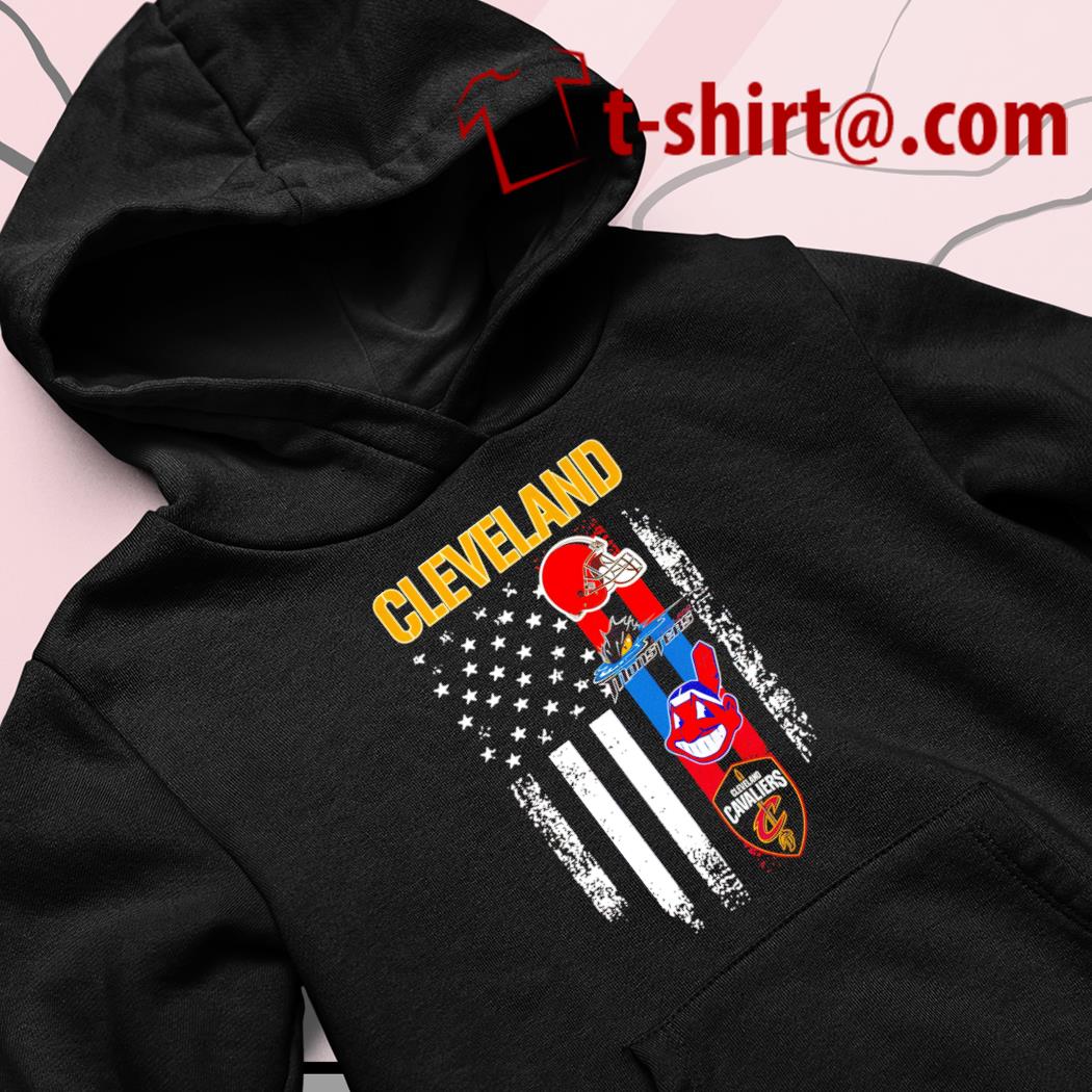 Cleveland Browns Cleveland Indians Cleveland Cavaliers logo shirt, hoodie,  sweater, long sleeve and tank top