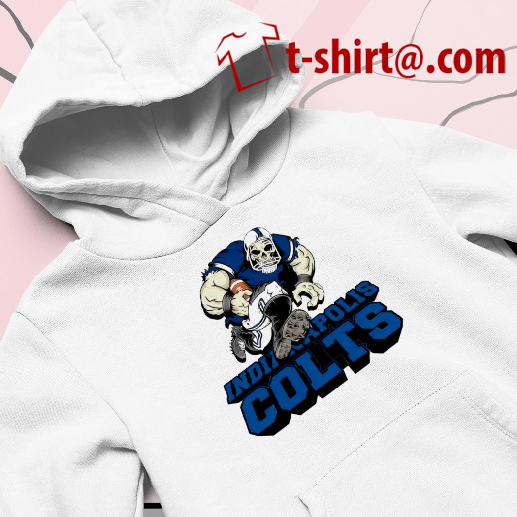 Official indianapolis Colts football Troll Zombie player cartoon shirt,  hoodie, sweater, long sleeve and tank top