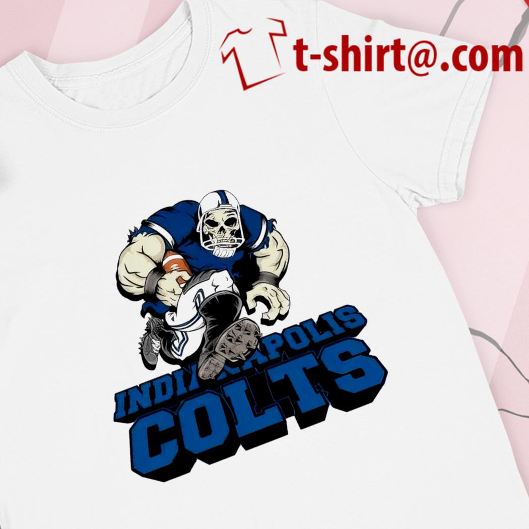 Official indianapolis Colts football Troll Zombie player cartoon shirt,  hoodie, sweater, long sleeve and tank top