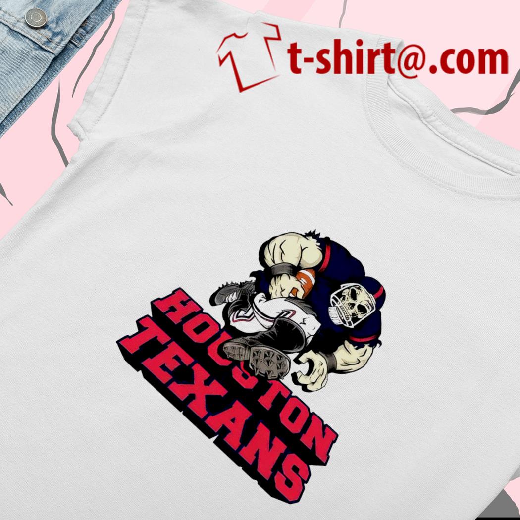 Original houston Texans football Troll Zombie player cartoon shirt, hoodie,  sweater, long sleeve and tank top