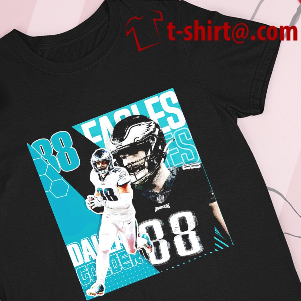 Dallas Goedert 88 Philadelphia Eagles football player poster shirt