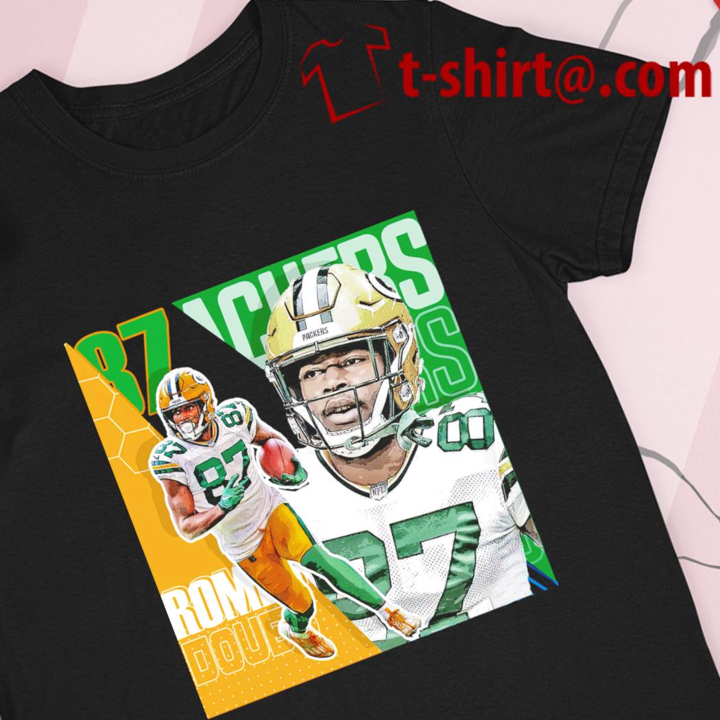 Romeo Doubs 87 Green Bay Packers football player poster shirt, hoodie,  sweater, long sleeve and tank top