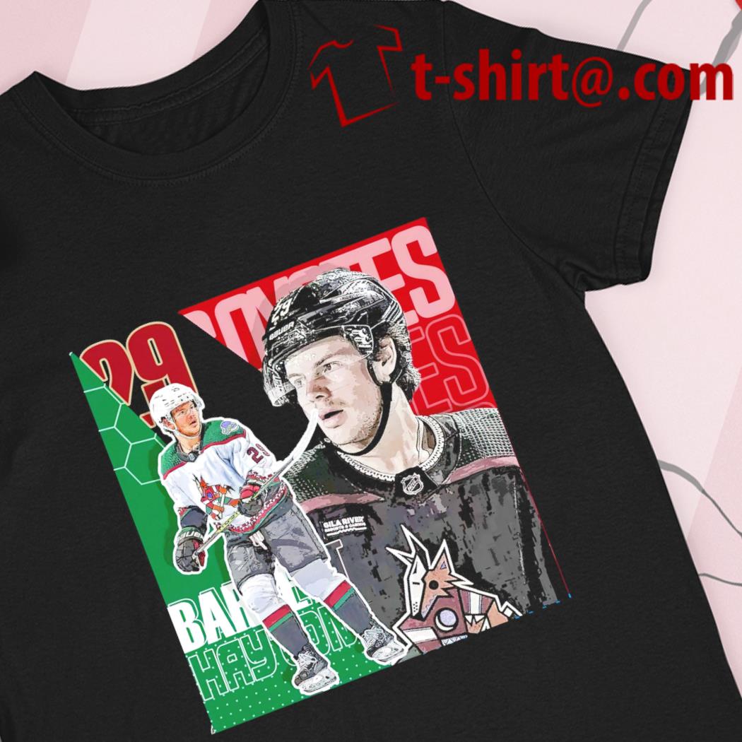 Barrett Hayton 29 Arizona Coyotes ice hockey player poster shirt, hoodie,  sweater, long sleeve and tank top