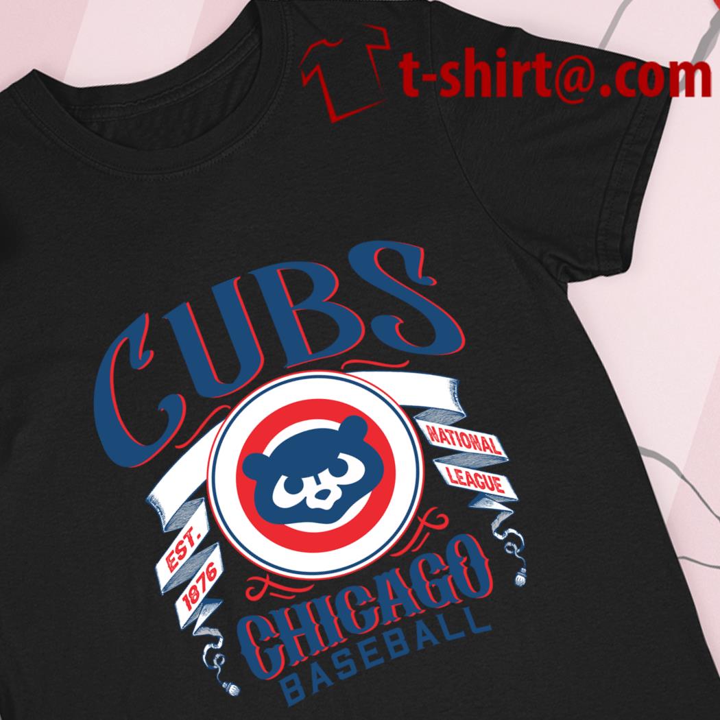 Chicago Cubs National League retro logo T-shirt, hoodie, sweater