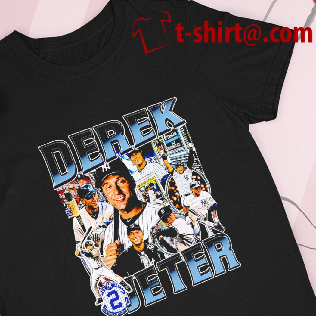 Vintage New York Yankees Derek Jeter Captain T-shirt 