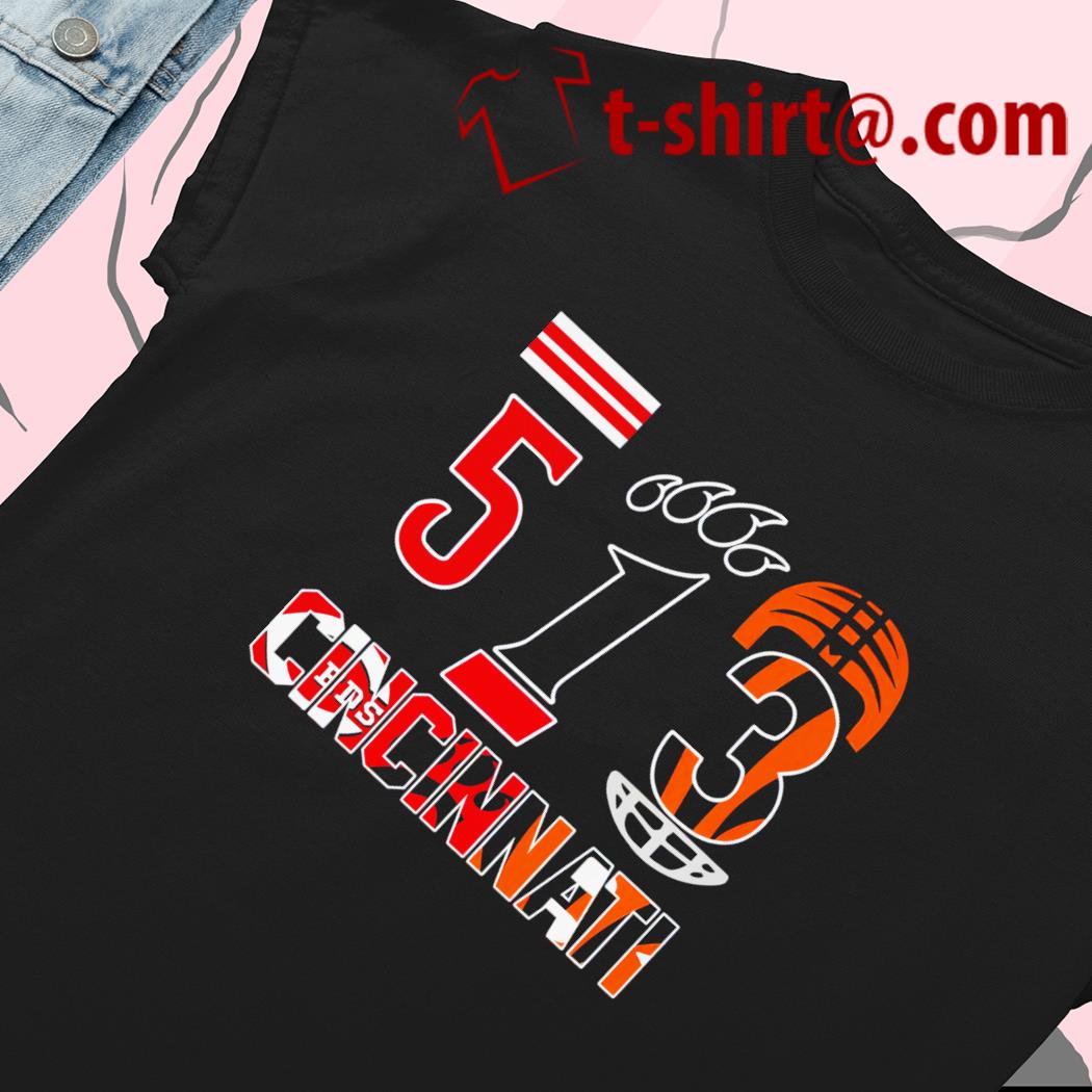 513 Cincinnati Reds Cincinnati Bearcats and Cincinnati Bengals shirt,  hoodie, sweater, long sleeve and tank top