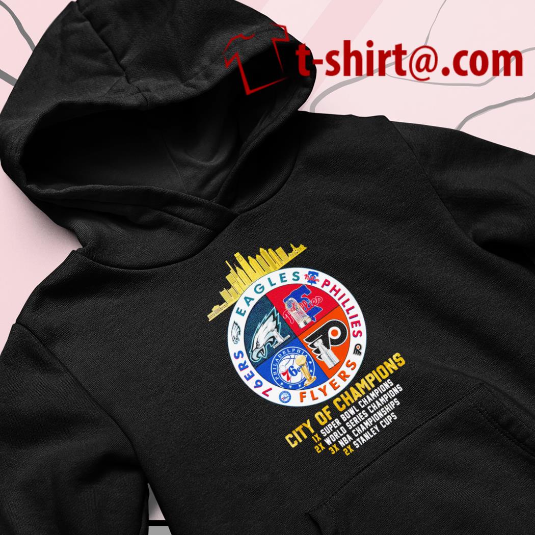 Philadelphia Flyers 76ers Phillies Logo shirt, hoodie, sweater