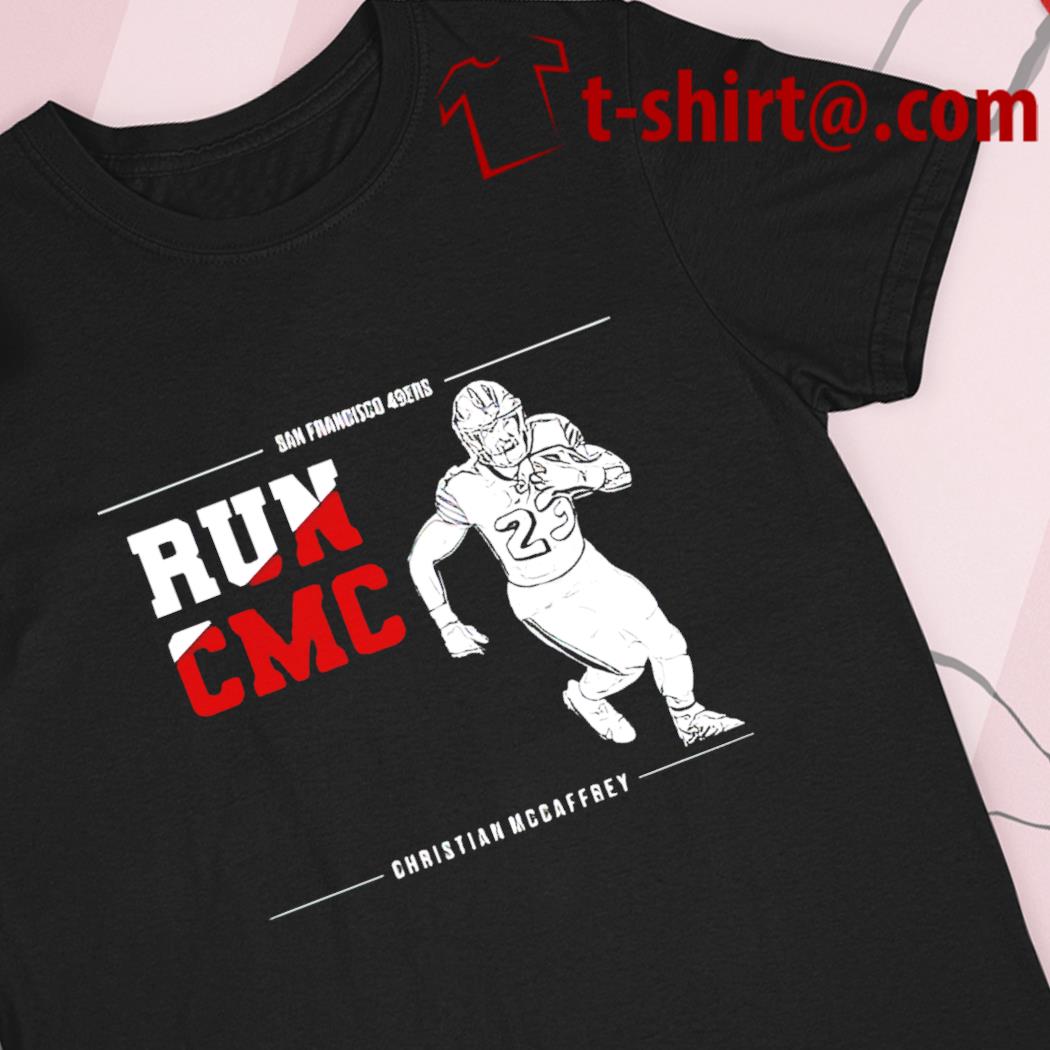 San Francisco 49ers Official Website Christian McCaffrey Number 23 T Shirt