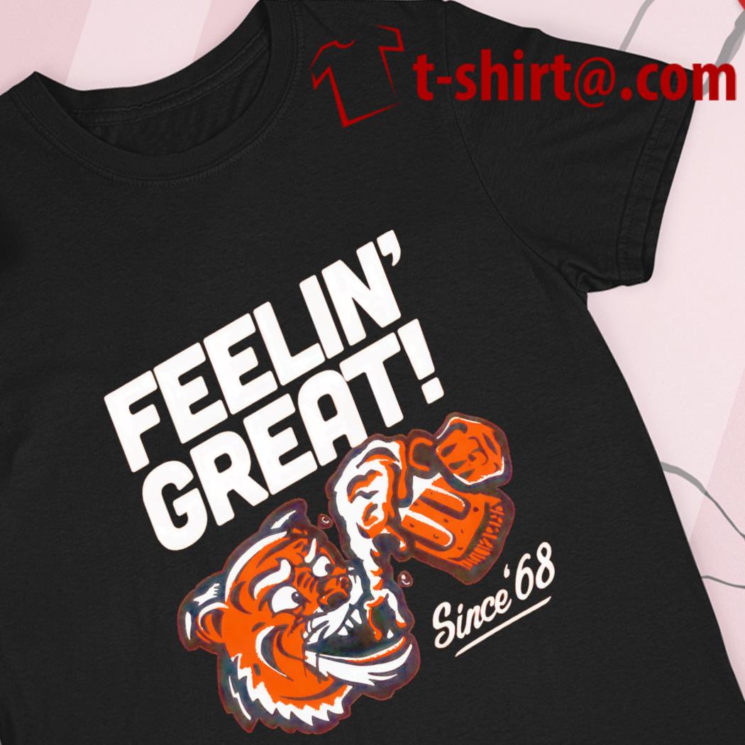 Cincinnati Bengals football since 1968 painted tiger shirt, hoodie