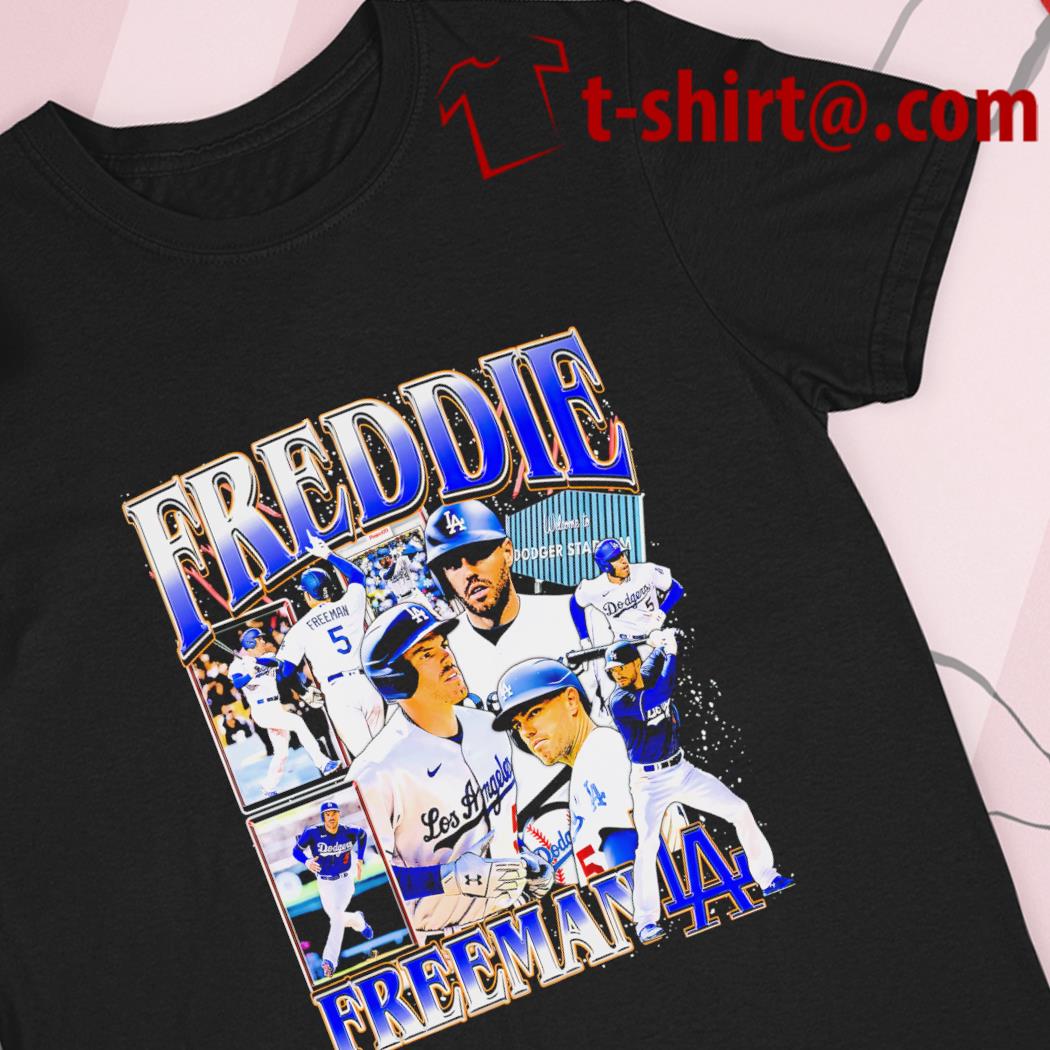 Freddie Freeman 5 Los Angeles Dodgers baseball player Vintage