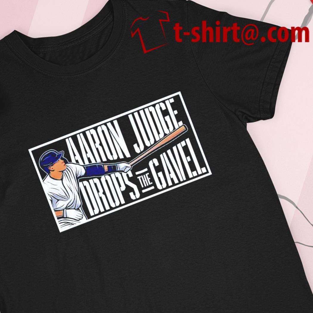 Aaron Judge Drops The Gavel, Youth T-Shirt / Medium - MLB - Sports Fan Gear | breakingt