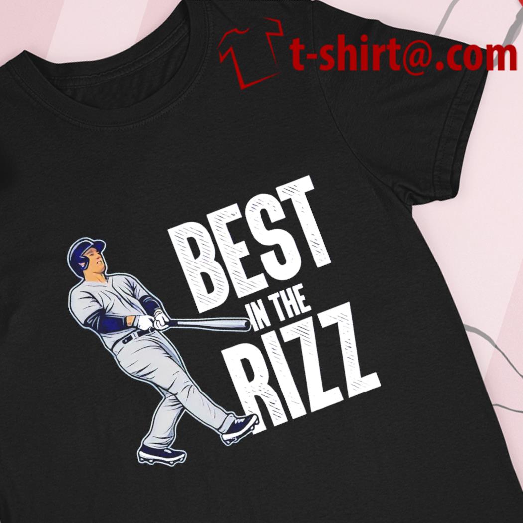 Original anthony Rizzo best in the Rizz baseball player outline gift shirt,  hoodie, sweater, long sleeve and tank top