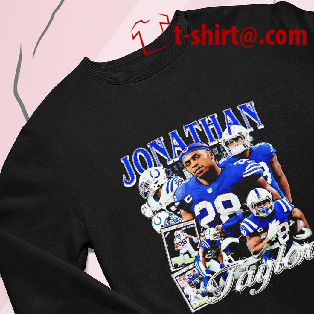 Premium jonathan Taylor 28 Indianapolis Colts football retro