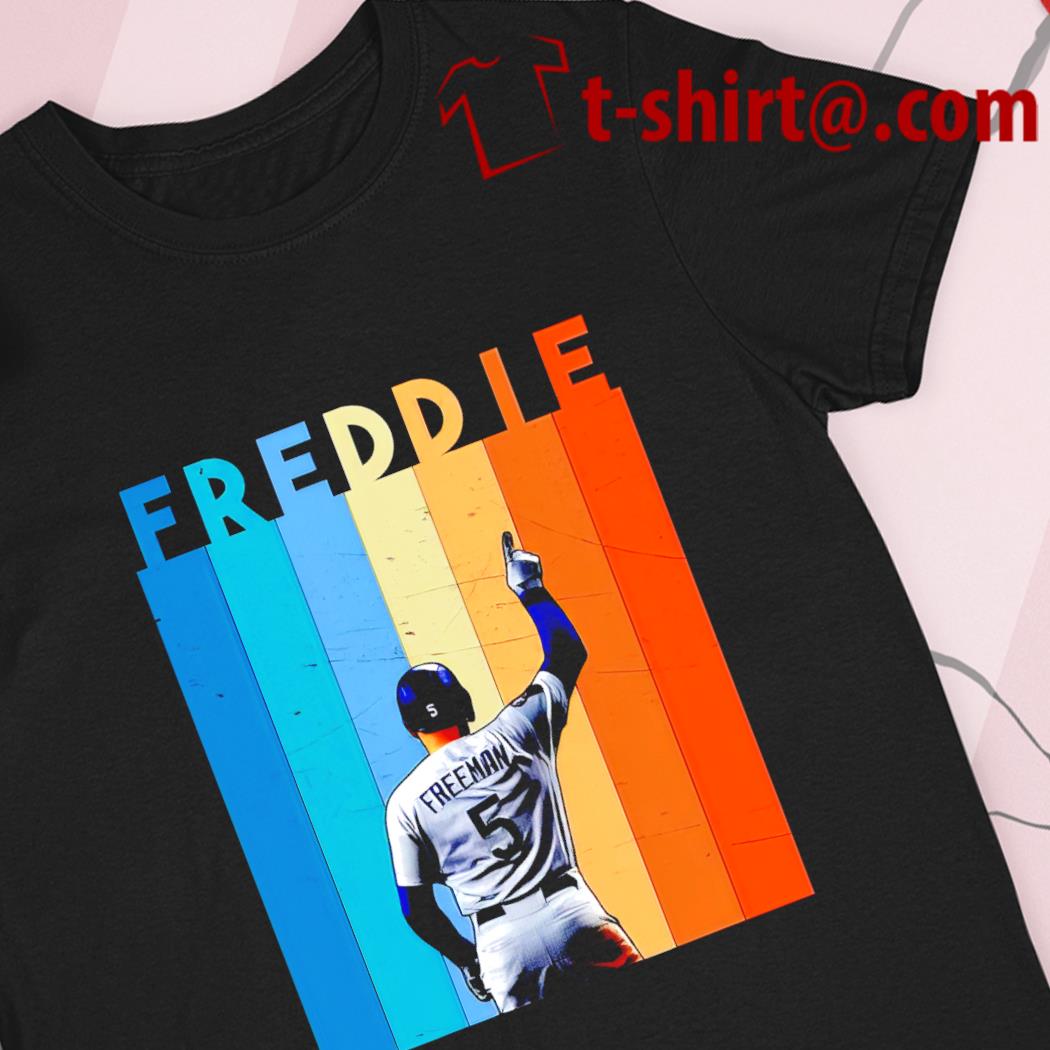 Top freddie Freeman 5 Los Angeles Dodgers baseball player Freddie pose  Vintage shirt, hoodie, sweater, long sleeve and tank top