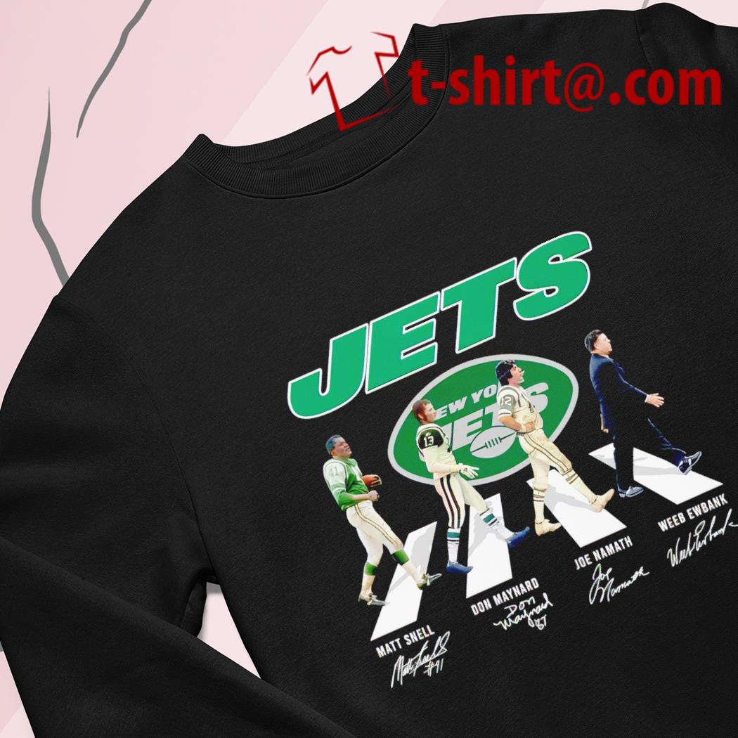 The Jets Matt Snell Don Maynard Joe Namath And Weeb Ewbank Abbey