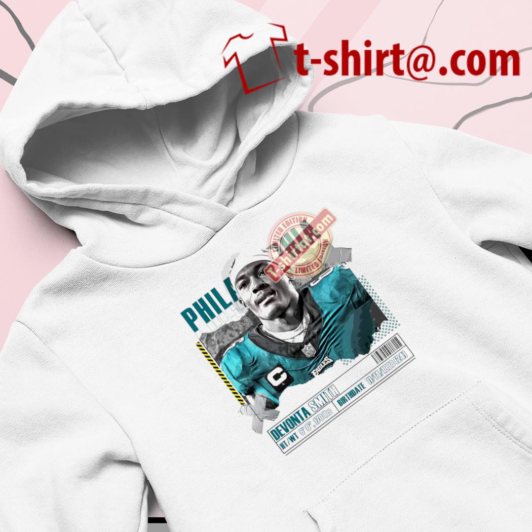 DeVonta Smith Philadelphia Eagles football poster design shirt