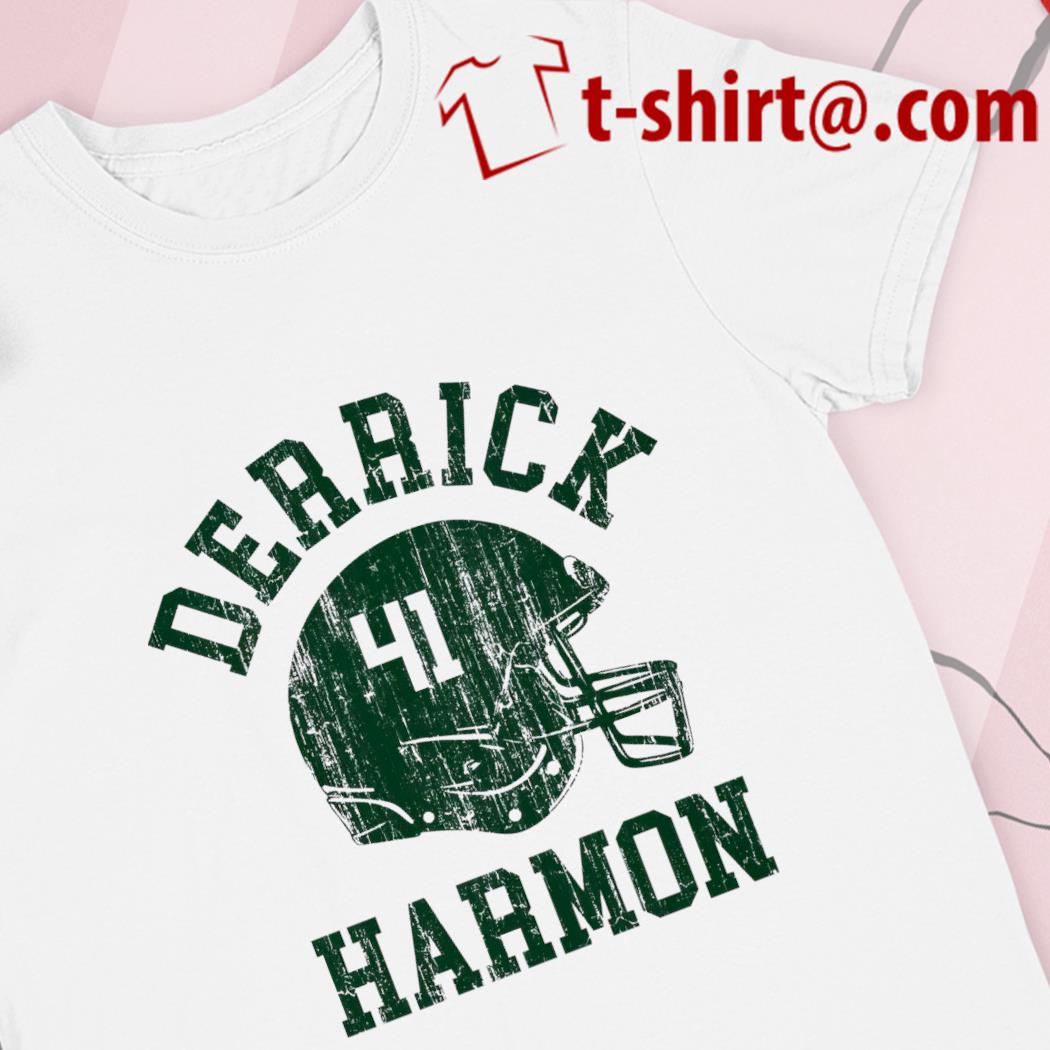 Top derrick Harmon 41 San Francisco 49ers football helmet font text shirt,  hoodie, sweater, long sleeve and tank top